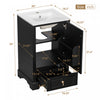 Harper 20 Inch Compact Modern Bathroom Vanity with Ceramic Sink, Black | Meuble de salle de bain compact moderne Harper 20 pouces avec lavabo ceramique, noir