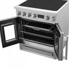 Forno Torino 30" French Door Induction Range, Stainless Steel - FFSIN0950-30 | Cuisiniere a induction Torino de 30 po avec portes francaises, acier inoxydable – FFSIN0950-30
