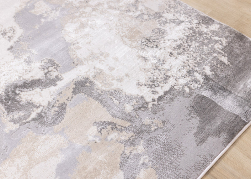 Carpette London à motif d’océan ondulé - 6 pi 7 po x 9 pi 6 po