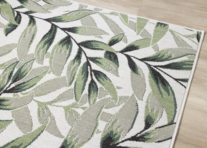 Carpette Pinnacle à motif floral - 5 pi 3 po x 7 pi 7 po