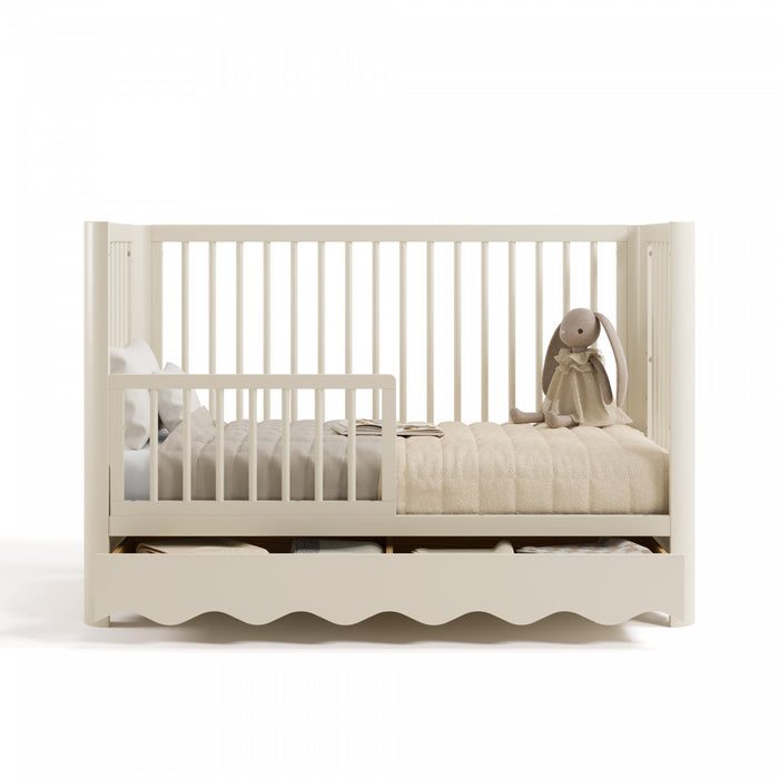 Storkcraft Casablanca Lit de bebe convertible 5-en-1 de luxe avec tiroir - Avoine