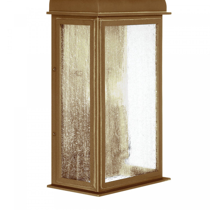 Applique Murale D’exterieur Madrid A 2 lampes, Laiton Vieilli