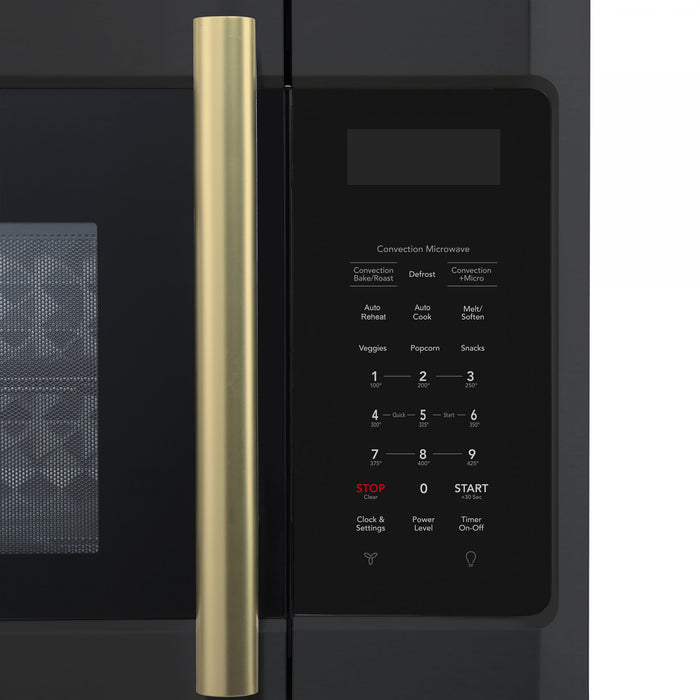 Four a micro-ondes a convection Fornace 30 pouces, au-dessus de la cuisiniere, noir, 1,5 pi³ - FOTR3038-30BLK