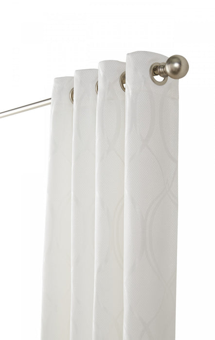 Panneau de rideau assombrissant à œillets Infini blanc de Thermalogic - 52 x 95