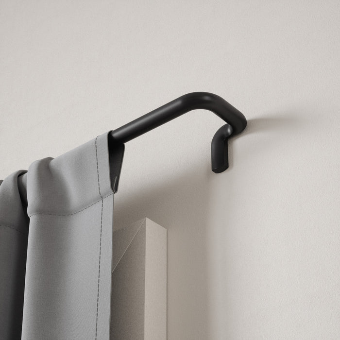  Tringle à rideaux coupe-lumière extensible Twilight de Umbra noir mat de 3/4 po - 30 po à 84 po