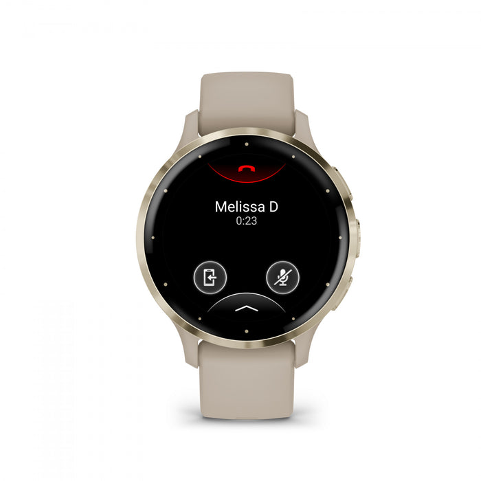 Garmin Venu® 3s Montre Gps Intelligente - Suivi De La Sante Avec 14 Jours D'autonomie, 41 Mm - Boitier Gris Francais