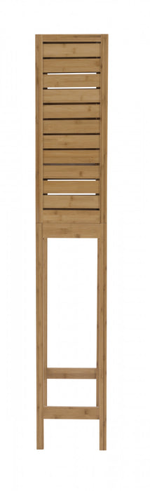 Armoire décorative à économie d’espace Bracken en bambou - naturelle