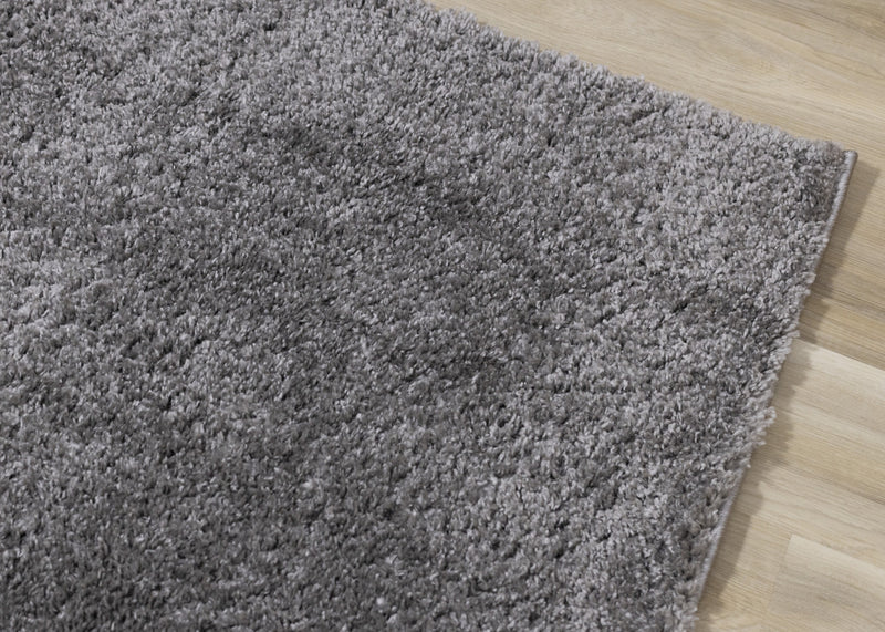 Tapis Taylor a poils longs confort gris fonce, 3'11\" x 5'11\"