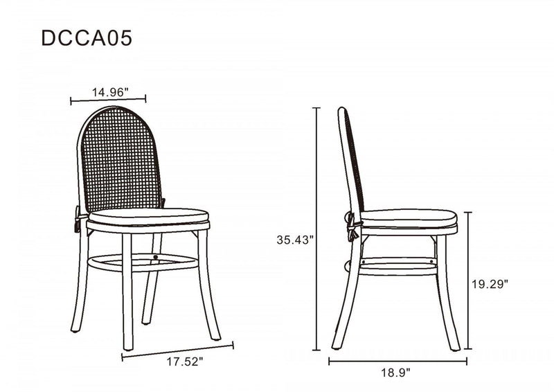 Ensemble de salle a manger chic industriel moderne Paragon et Rockaway 7 pieces en flocon d’avoine et naturel