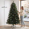 HOMCOM 6ft Christmas Tree with 716 Branch Tips, Artificial Fir Xmas Tree