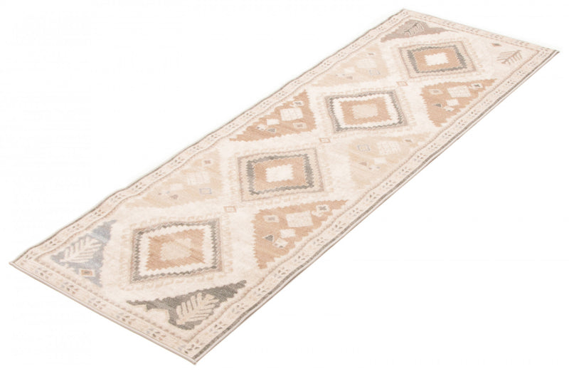 Carpette longue Lia ivoire - 2 pi 8 po x 8 pi 2 po  