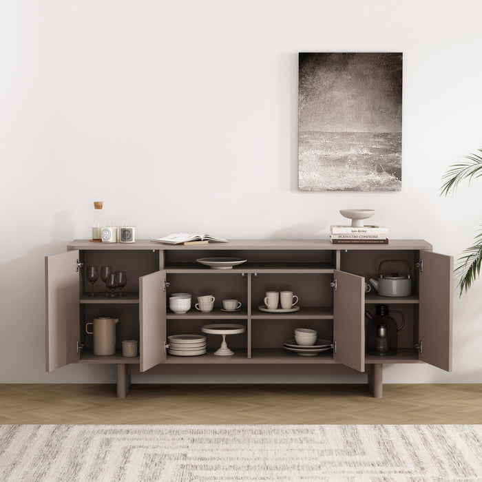 Buffet Ella Modern 71\" en moka