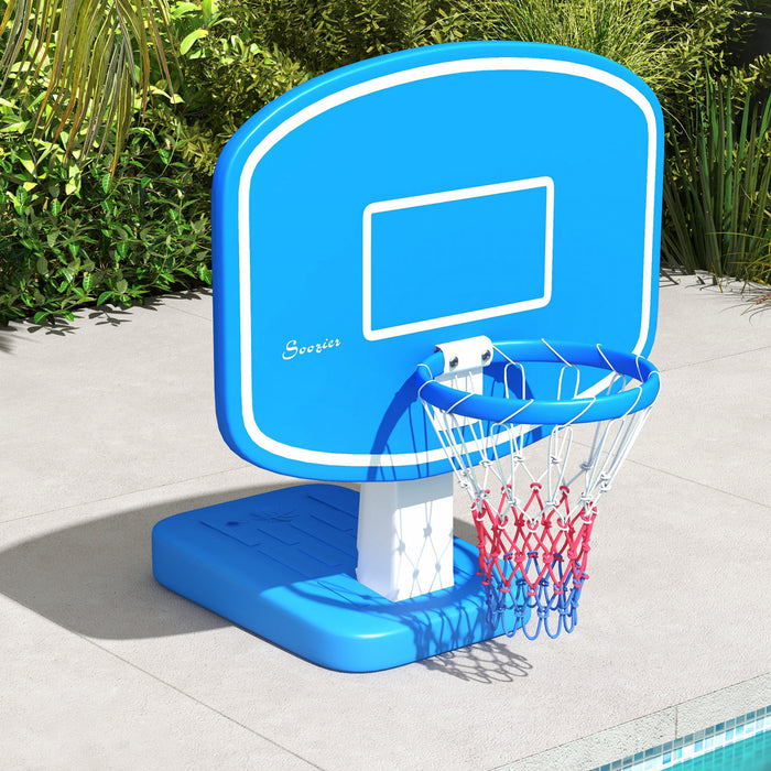 Soozier Ensemble De Jeu De Basket-ball Et Volley-ball Avec Base A Remplir