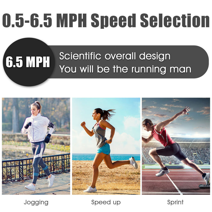 Tapis De Course Pliant 10,5km/h Goplus
