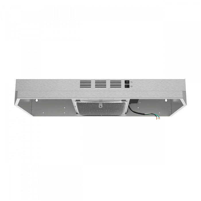 Hotte de cuisiniere sous armoire Cappa de 30 po en acier inoxydable - FRHUC5200-30