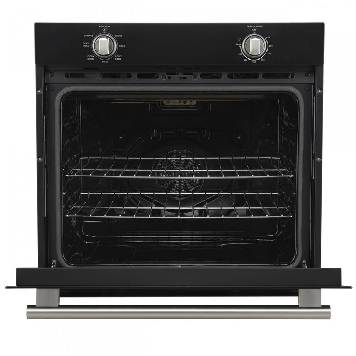 Four mural simple Vomero 30 po, noir, four a convection de 5 pi³ - FBOEL1370-30BLK