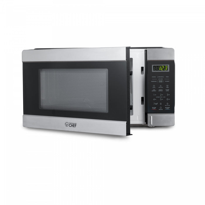 Four a micro-ondes de comptoir Commercial Chef serie CHM, 1,1 pi³, CHCM11100SSB
