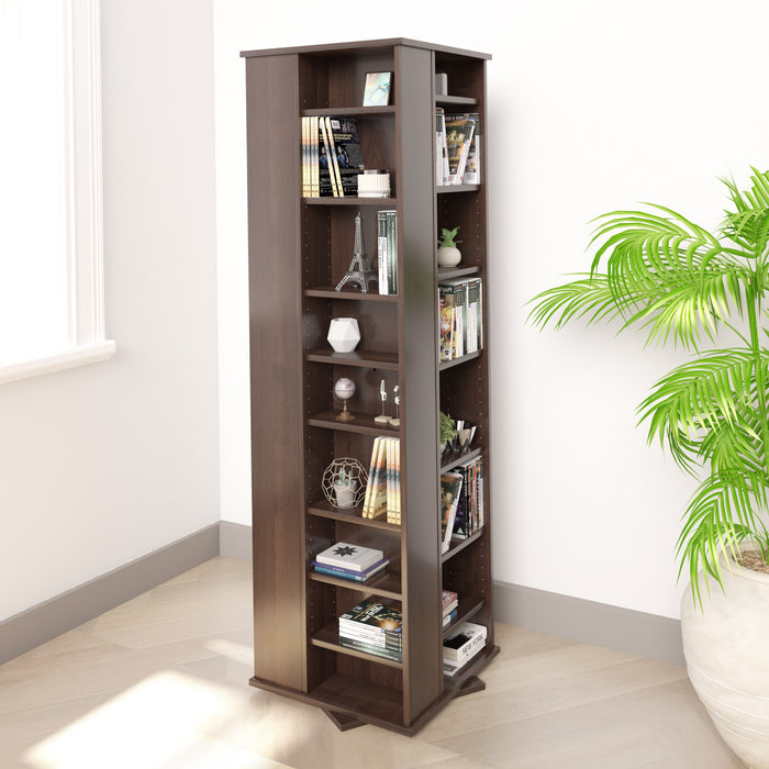 Etagere Multimedia A 36 Tablettes Reglables – Espresso