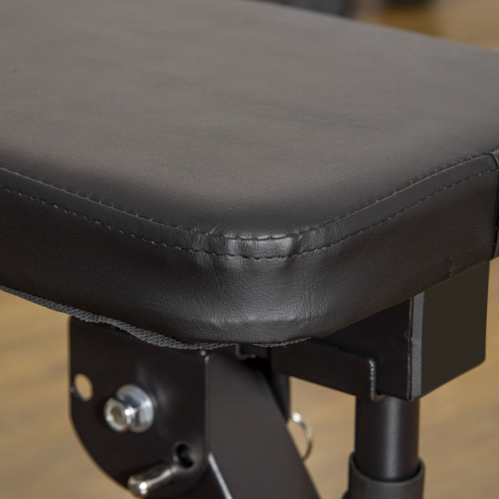 Soozier Banc De Musculation Developpe Couche Pliable, Support D'halteres