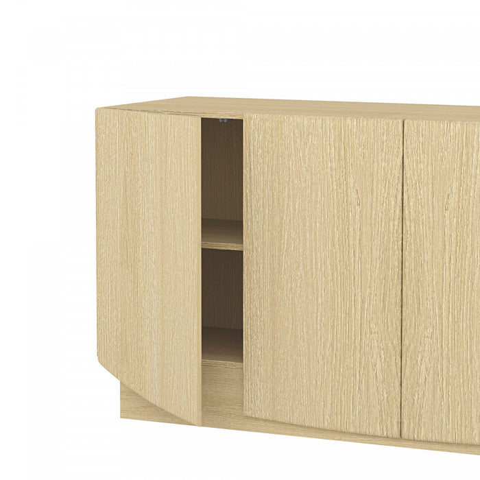Buffet contemporain Ardea 60\" en chene naturel