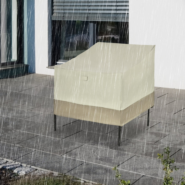 Housse De Chaise Sofa A Siege Unique Outsunny 38,2\"