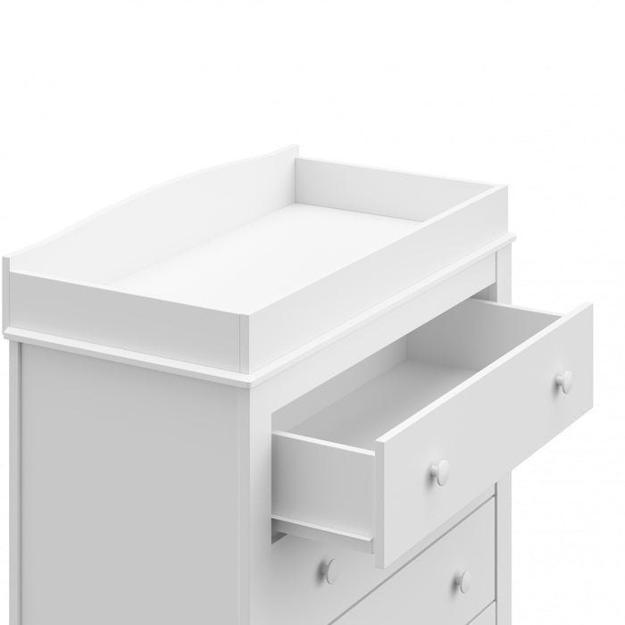 Graco Noah 3 Commode a tiroirs avec dessus a langer - Blanc
