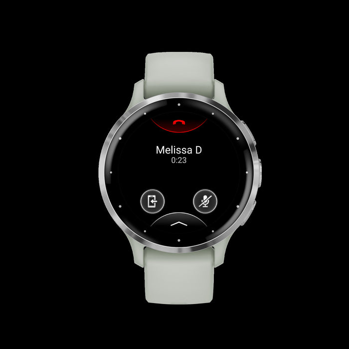 Garmin Venu® 3s Montre Gps Intelligente - Suivi De Sante Avec 14 Jours D'autonomie, 41 Mm - Boitier Gris Sauge