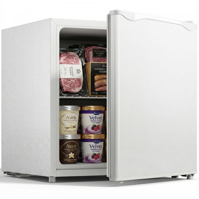 HOMCOM Mini Congelateur Compact 31L Temperature Reglable
