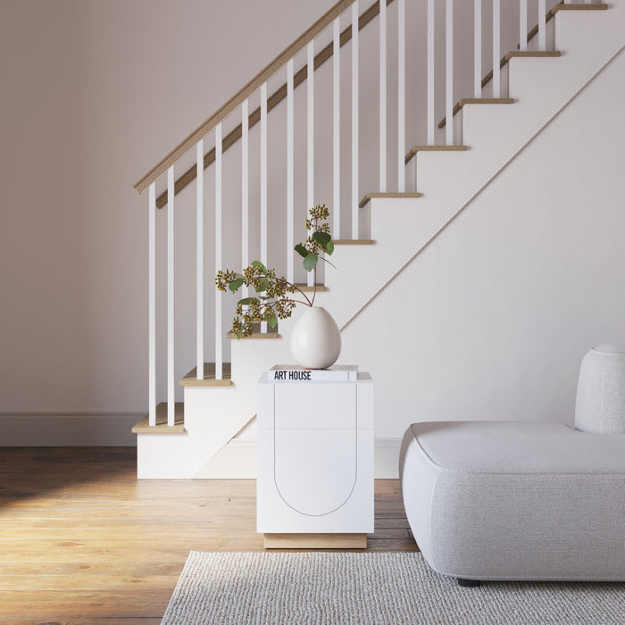 Table d’appoint Nauraa Nordika - blanche