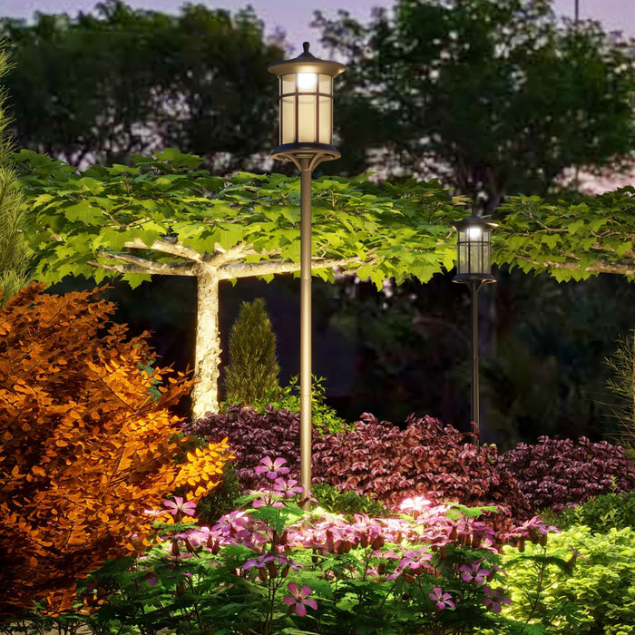 Outsunny Lampadaire Solaire De 72 po, Lampadaire Exterieur A Led Ip44