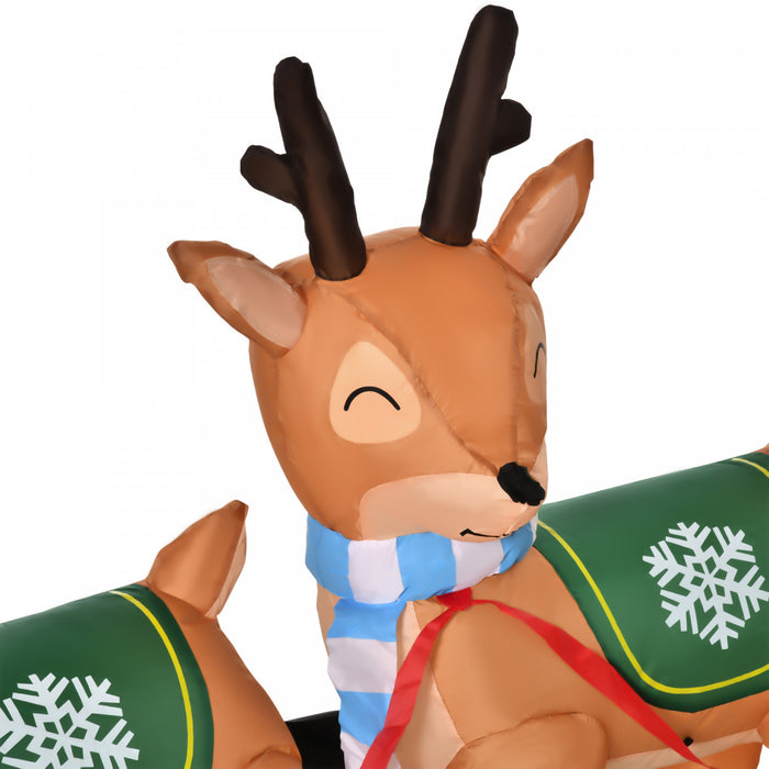 Homcom Decoration Gonflable De Noel