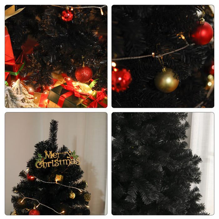 Homcom Arbre De Noel Artificiel De 6 Pieds 928 Branches Realistes