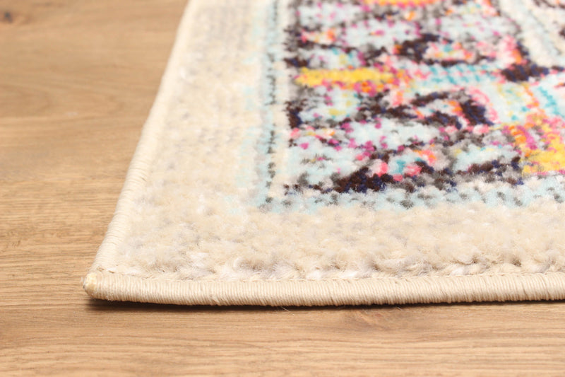 Tapis Traditionnel Lea 8'0\" x 10'0\" en Ivoire