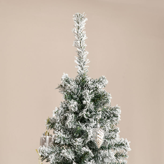 Homcom Sapin De Noel Artificiel 7,5 Pieds 738 Pointes De Branches