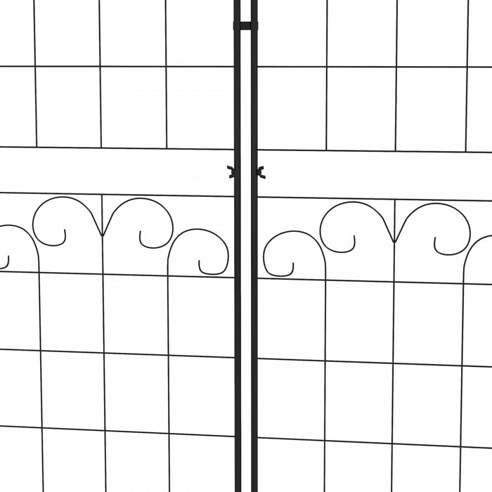 Outsunny Treillis De Jardin Pour Plantes Grimpantes, 2 Pcs