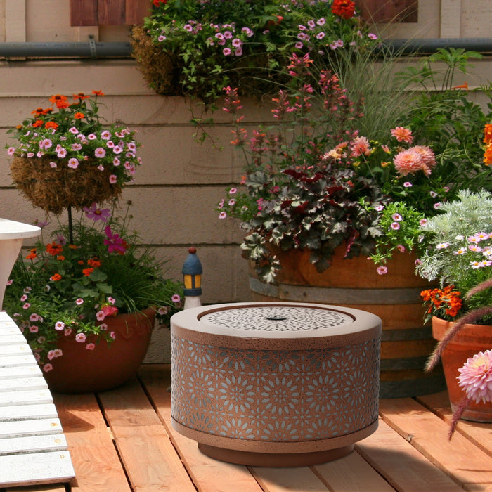 Outsunny Fontaine D'exterieur Avec Lumieres Led Fontaine Cascade De Jardin