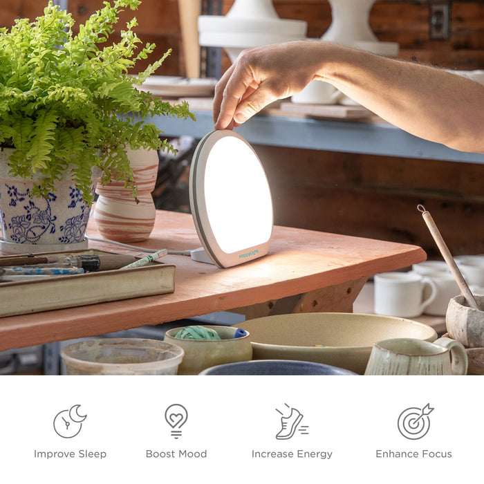 Lampe de luminothérapie Happylight Alba de Verilux - blanche