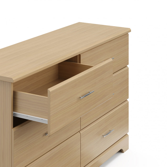 Storkcraft Brookside 6 Commode a tiroirs - Bois clair