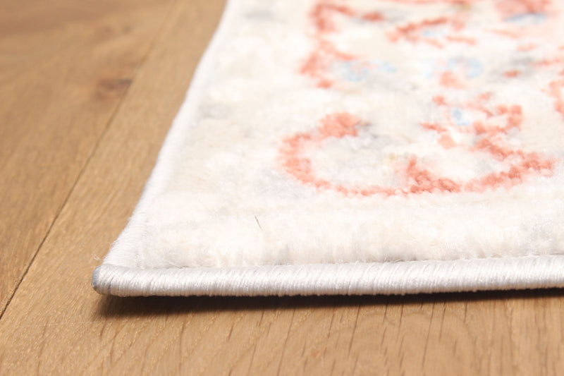 Tapis de Couloir Traditionnel Seline 2'8\" x 8'2\" en Ivoire
