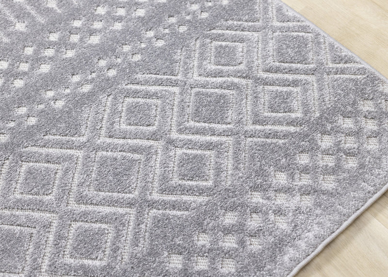 Carpette Oslo texturée moderne - 6 pi 7 po x 9 pi 6 po