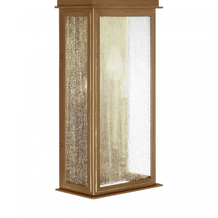 Applique Murale D’exterieur Madrid A 3 lampes, Laiton Vieilli