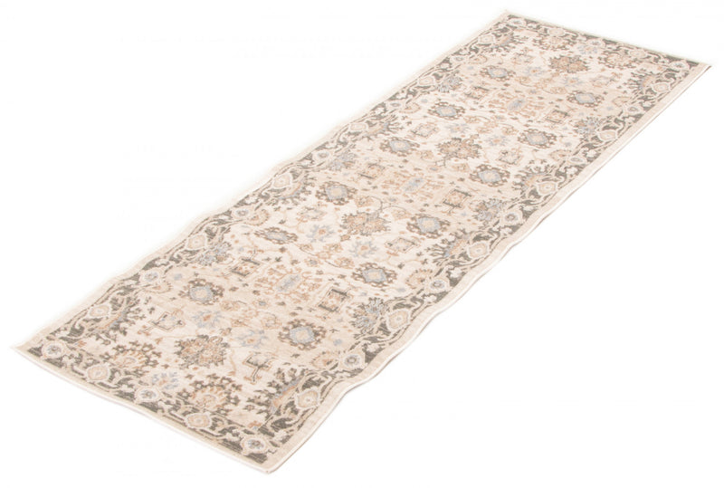 Carpette longue Gloria ivoire - 2 pi 8 po x 8 pi 2 po  