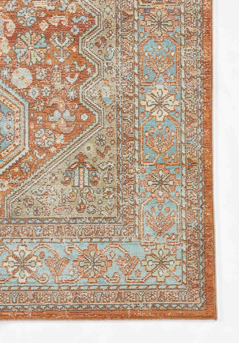 Tapis Traditionnel Alicia 6'7\" x 9'6\" en brun
