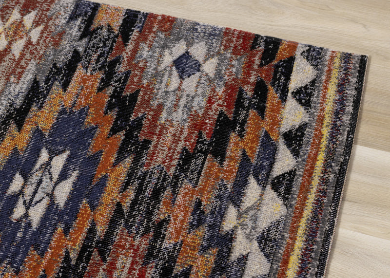 Carpette Spring à motif lumineux du Sud-Ouest pour l'extérieur - 7 pi 10 po x 10 pi 6 po