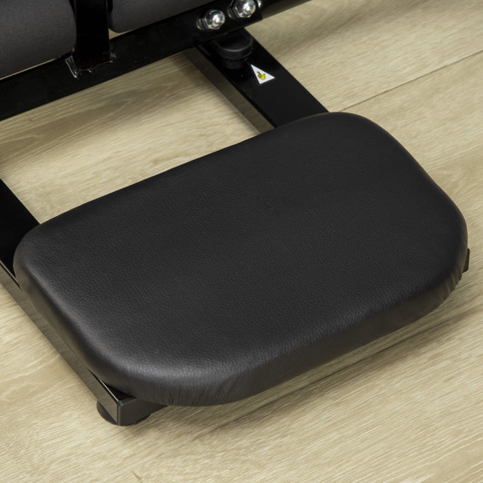 Soozier Entraineur Abdominal, Appareil D'inversion Et D'exercices Assis-debout A Hauteur Reglable, Machine A Abdominaux, Appareil Compact De Remise En Forme Pour Tout Le Corps.
