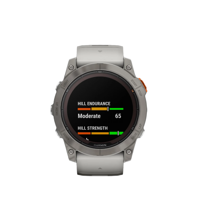 Garmin Fenix® 7x Pro Gps Smartwatch - Suivi De La Sante Avec Chargement Solaire, 51 Mm - Titane