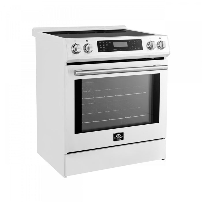 Cuisiniere a induction Donatello Espresso de 30 po, blanche – FFSIN0905-30WHT