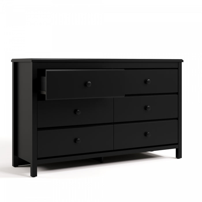 Storkcraft Alpine 6 Commode a tiroirs - Noir