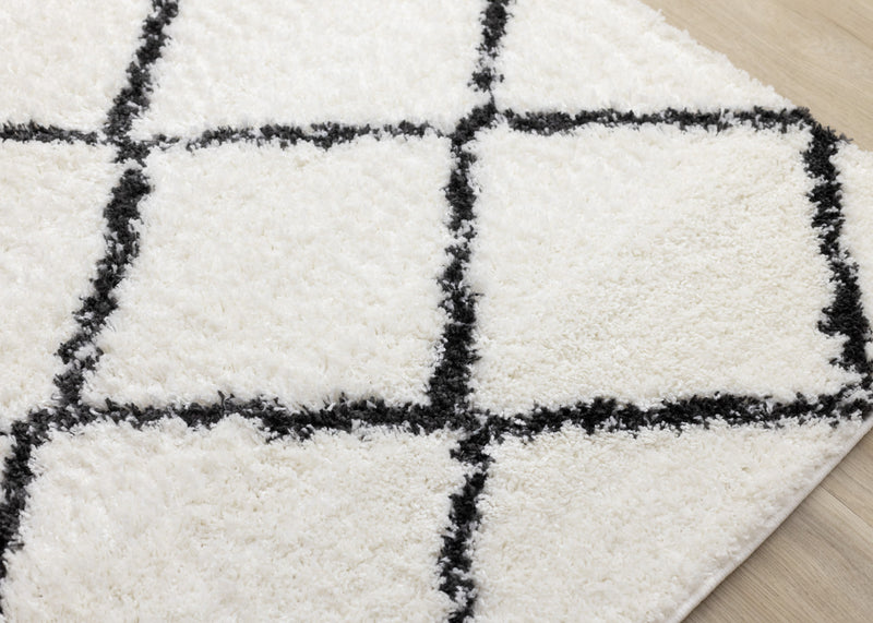 Carpette Taylor à motif de treillis pour l’intérieur - 7 pi 10 po x 10 pi 6 po