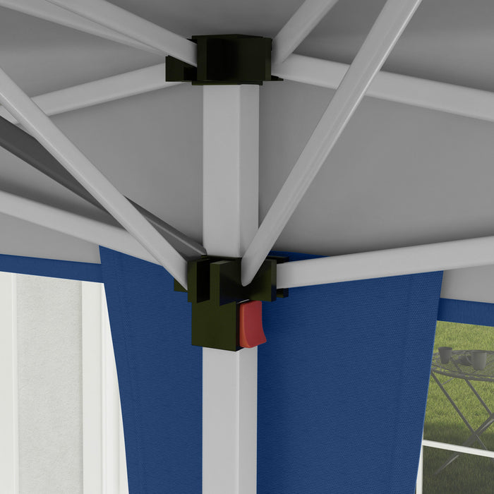 Outsunny Tente De Fete 10'x19' Facile A Installer Avec Sac De Transport